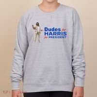 Dudes For Harris For President Women's Sweatshirt thumb 0