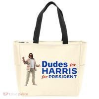 Dudes For Harris For President Tote Bag thumb 0