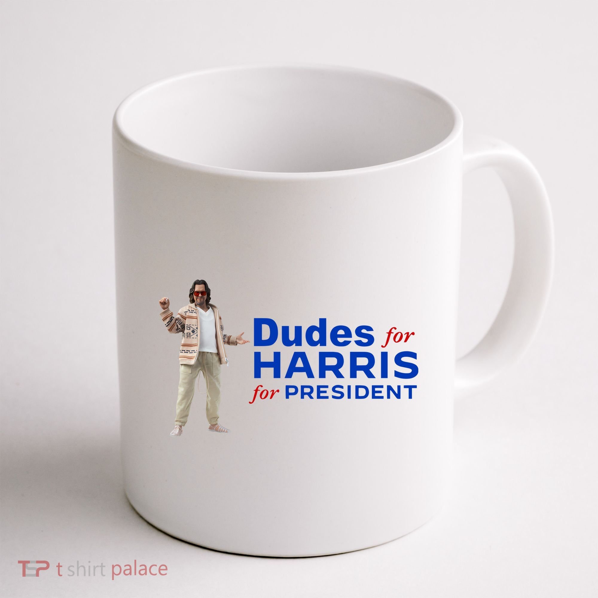 Dudes For Harris For President Coffee Mug