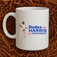 Dudes For Harris For President Coffee Mug thumb 2