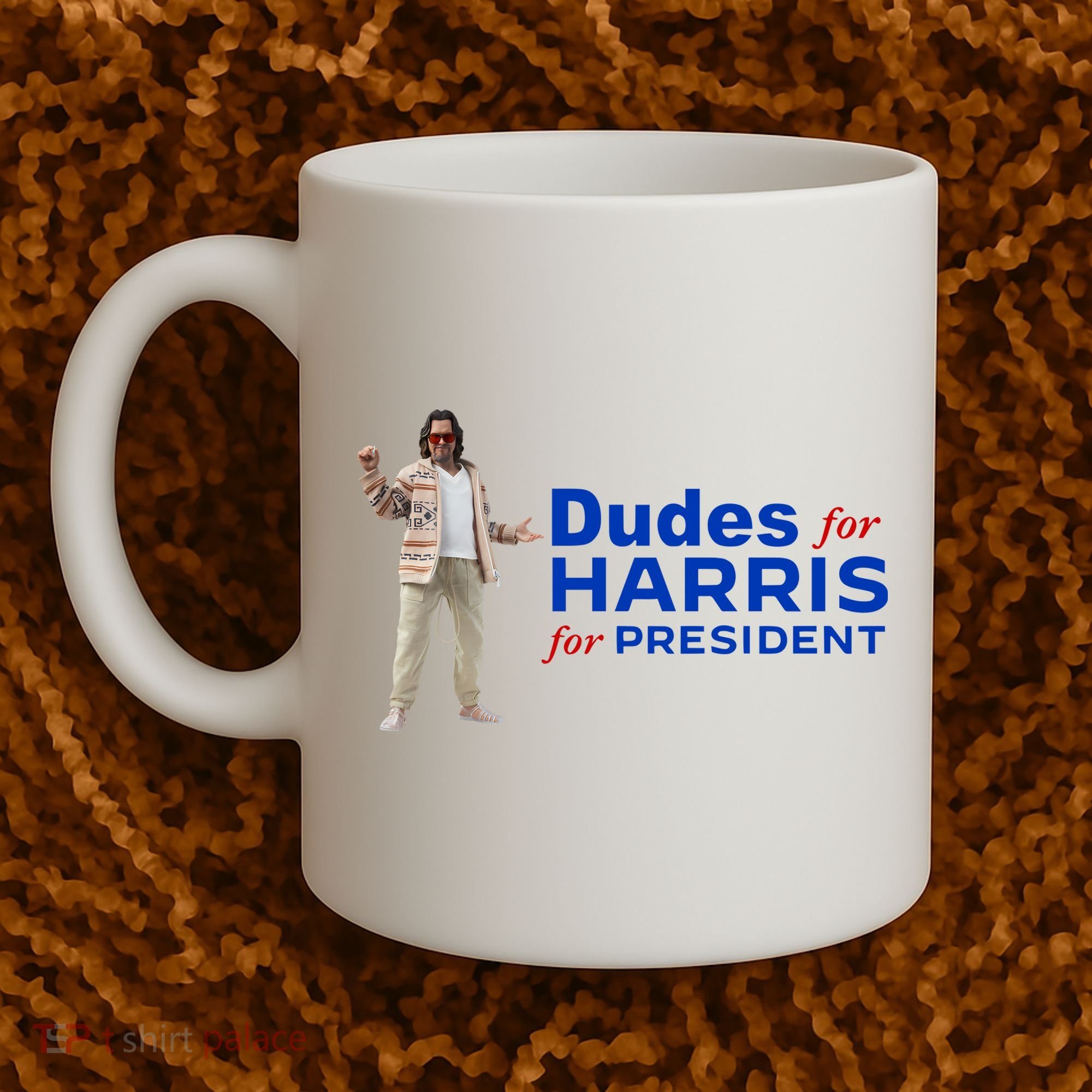 Dudes For Harris For President Coffee Mug