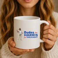 Dudes For Harris For President Coffee Mug thumb 3