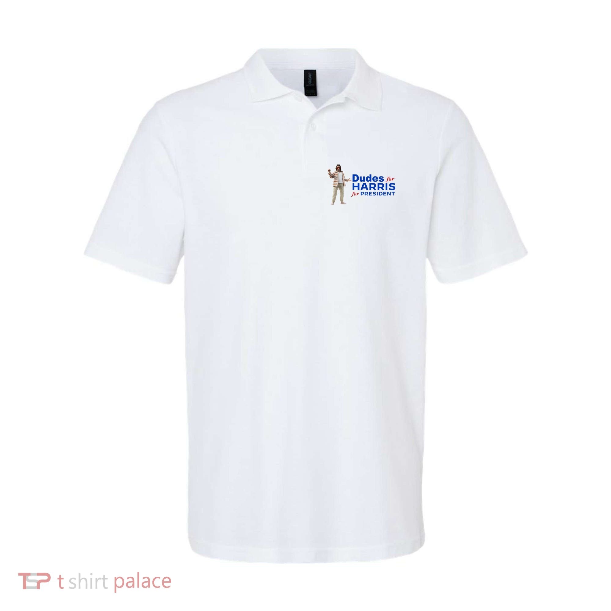 Dudes For Harris For President Polo