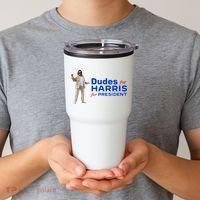 Dudes For Harris For President Tumbler thumb 2