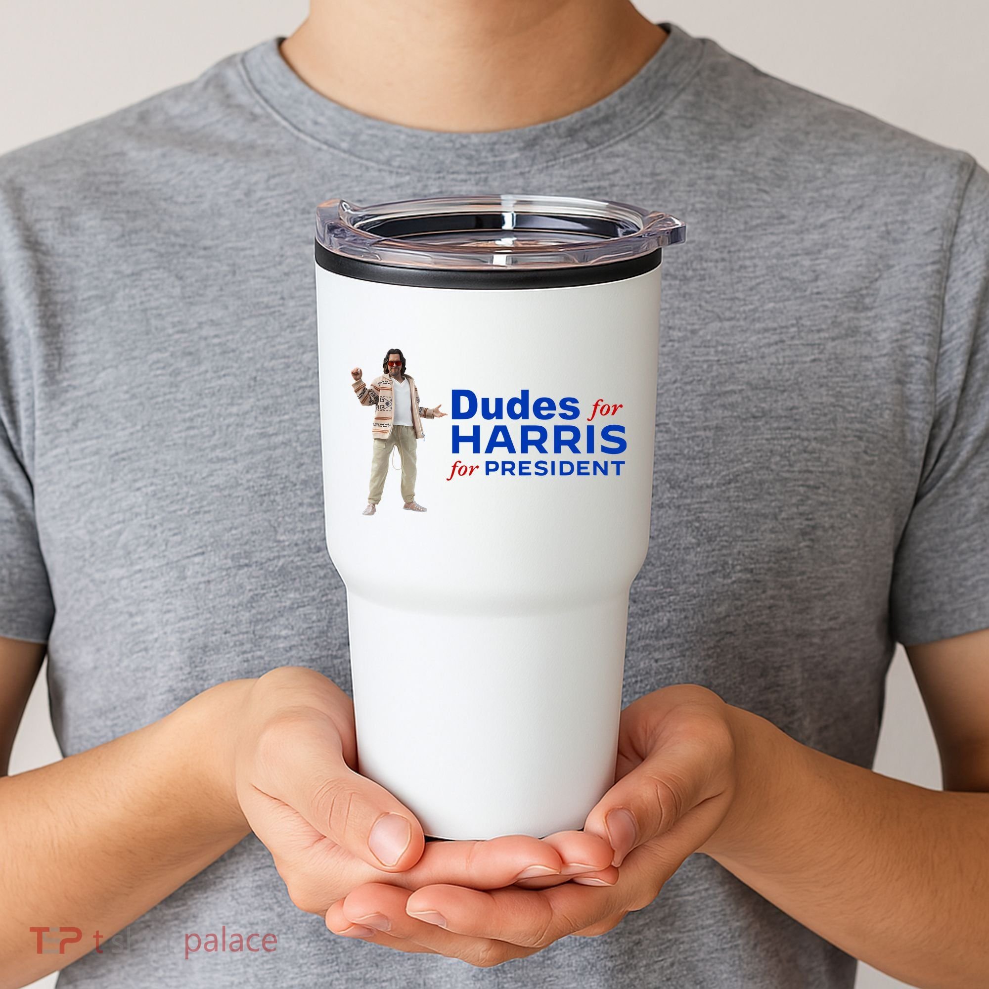 Dudes For Harris For President Tumbler