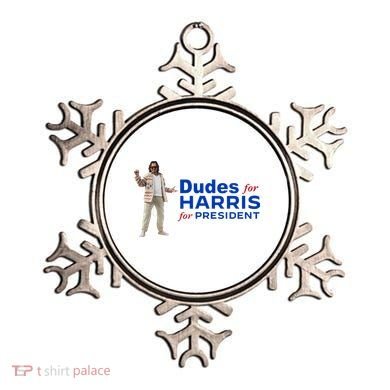 Dudes For Harris For President Ornament