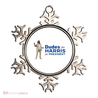Dudes For Harris For President Ornament
