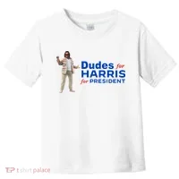 Dudes For Harris For President Toddler T-Shirt thumb 0