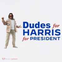 Dudes For Harris For President Visor thumb 3