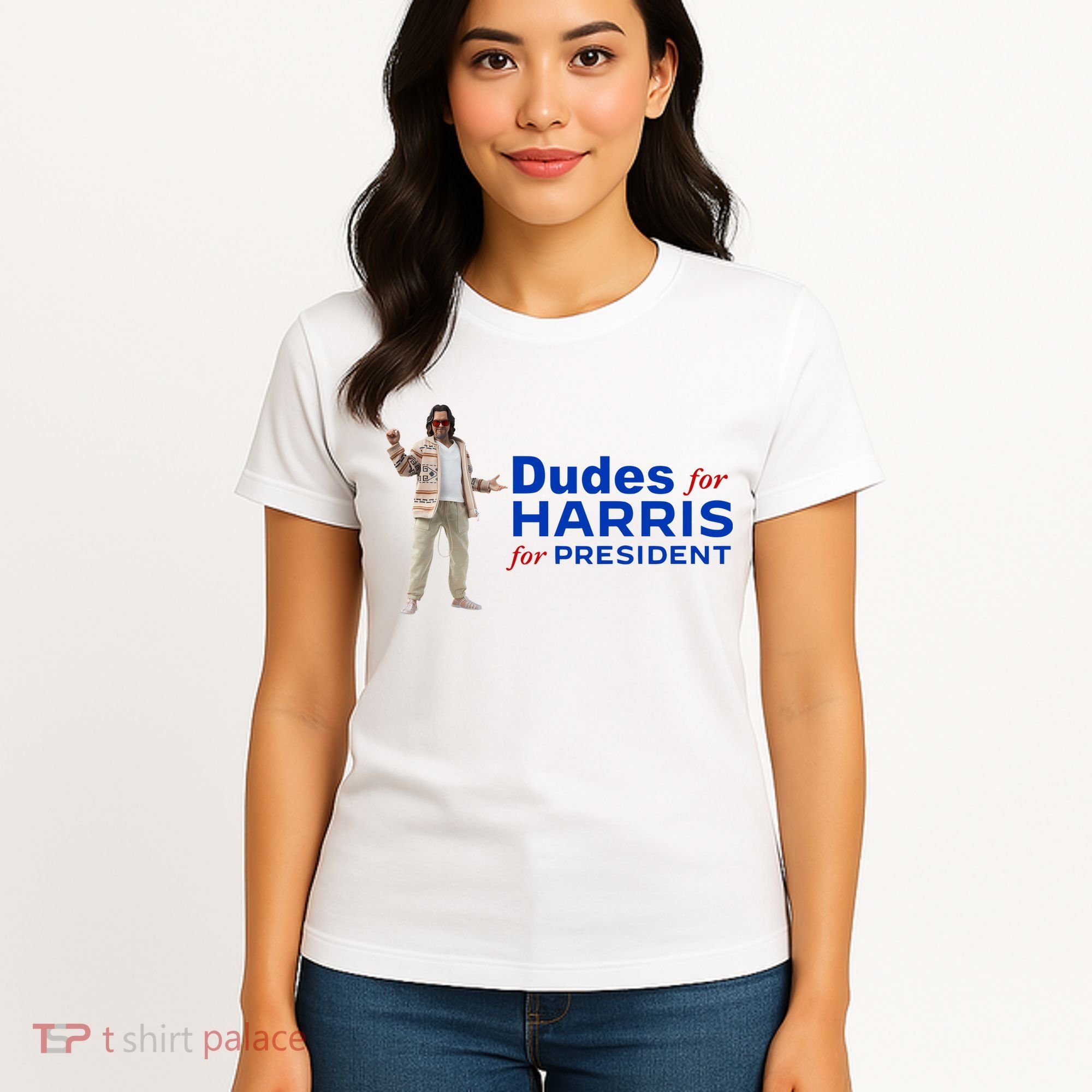 Dudes For Harris For President Women's T-Shirt