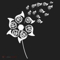 Dandelion French Horn Women's Sweatshirt thumb 2