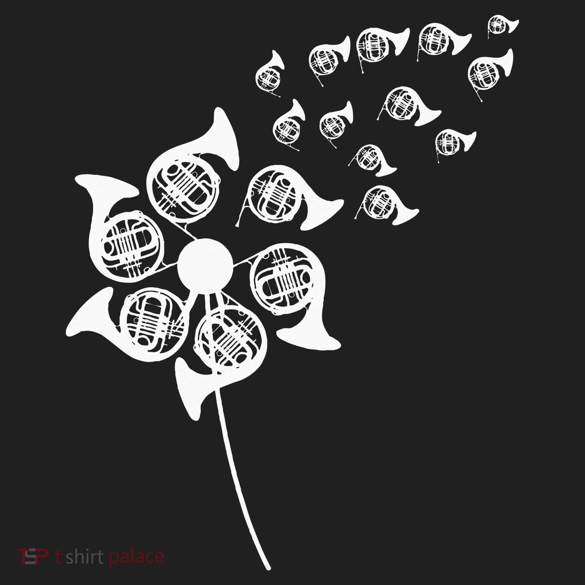 Dandelion French Horn Women's Sweatshirt