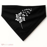 Dandelion French Horn USA-Made Doggie Bandana thumb 0