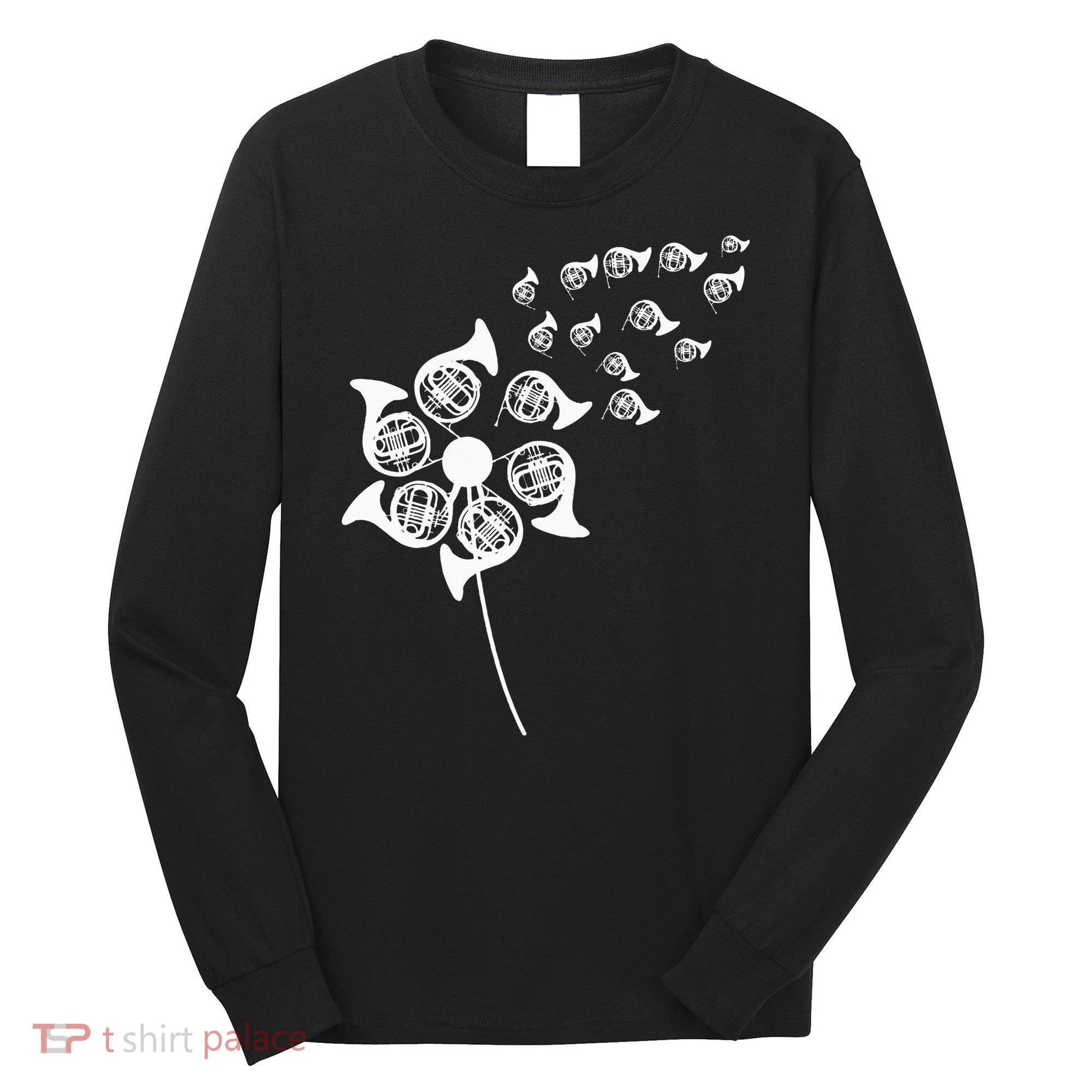 Dandelion French Horn Long Sleeve Shirt