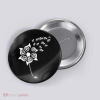 Dandelion French Horn Button thumb 0