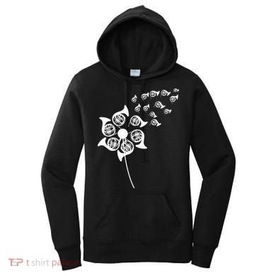 Dandelion French Horn Women's Hoodie