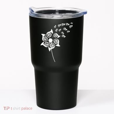 Dandelion French Horn Tumbler