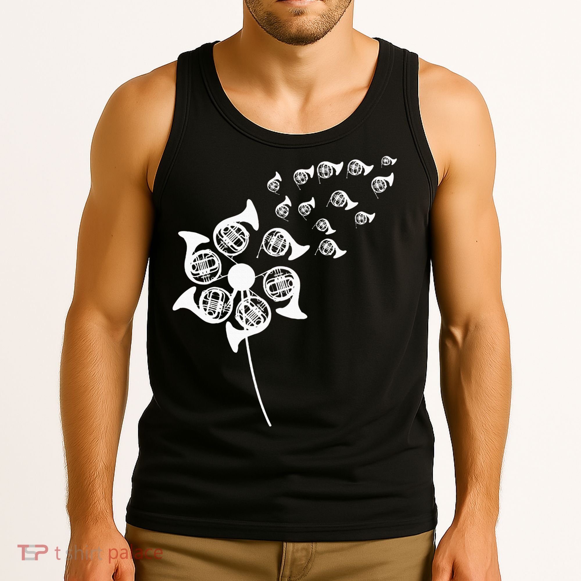 Dandelion French Horn Tank Top
