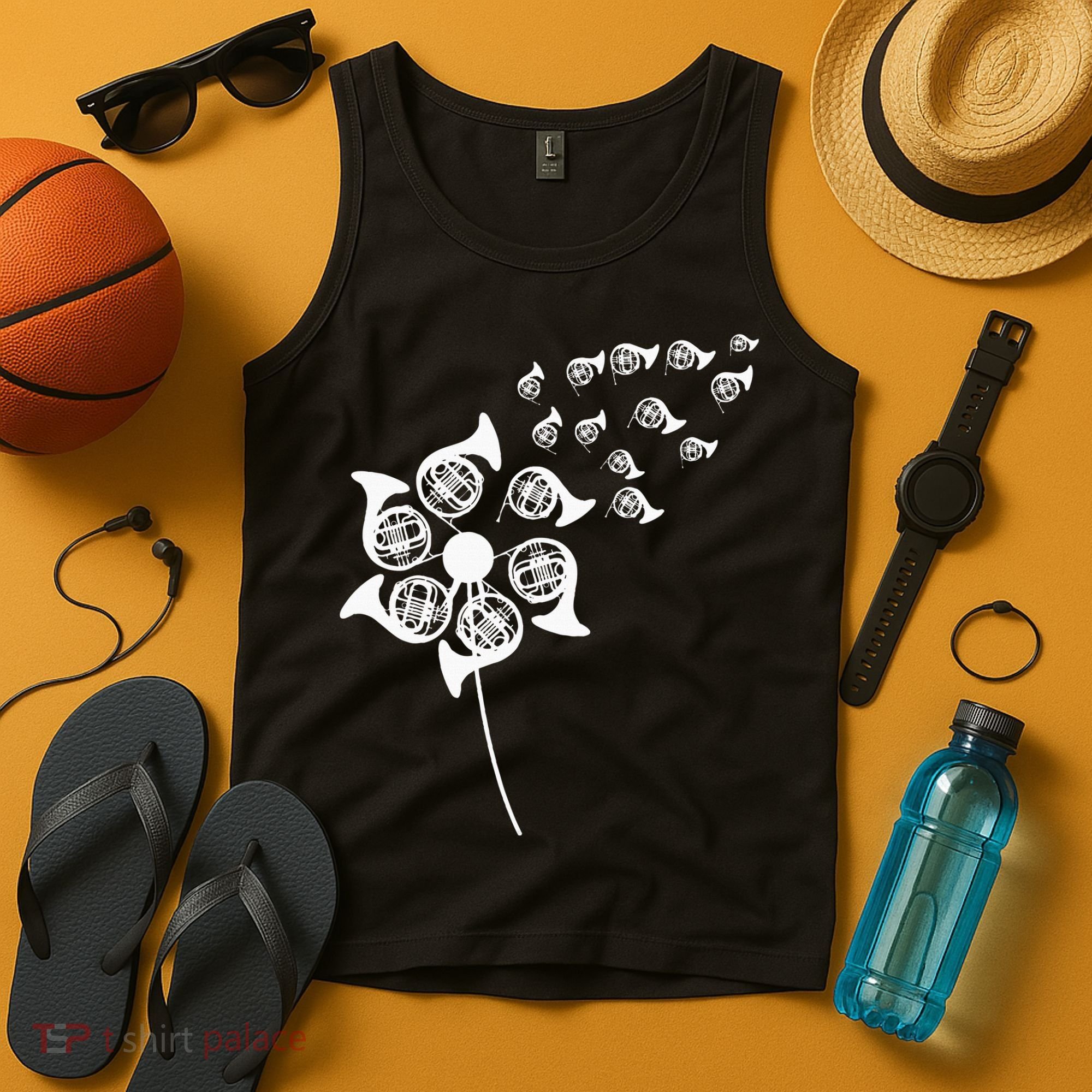 Dandelion French Horn Tank Top