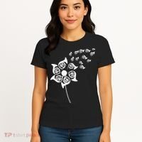Dandelion French Horn Women's T-Shirt thumb 4