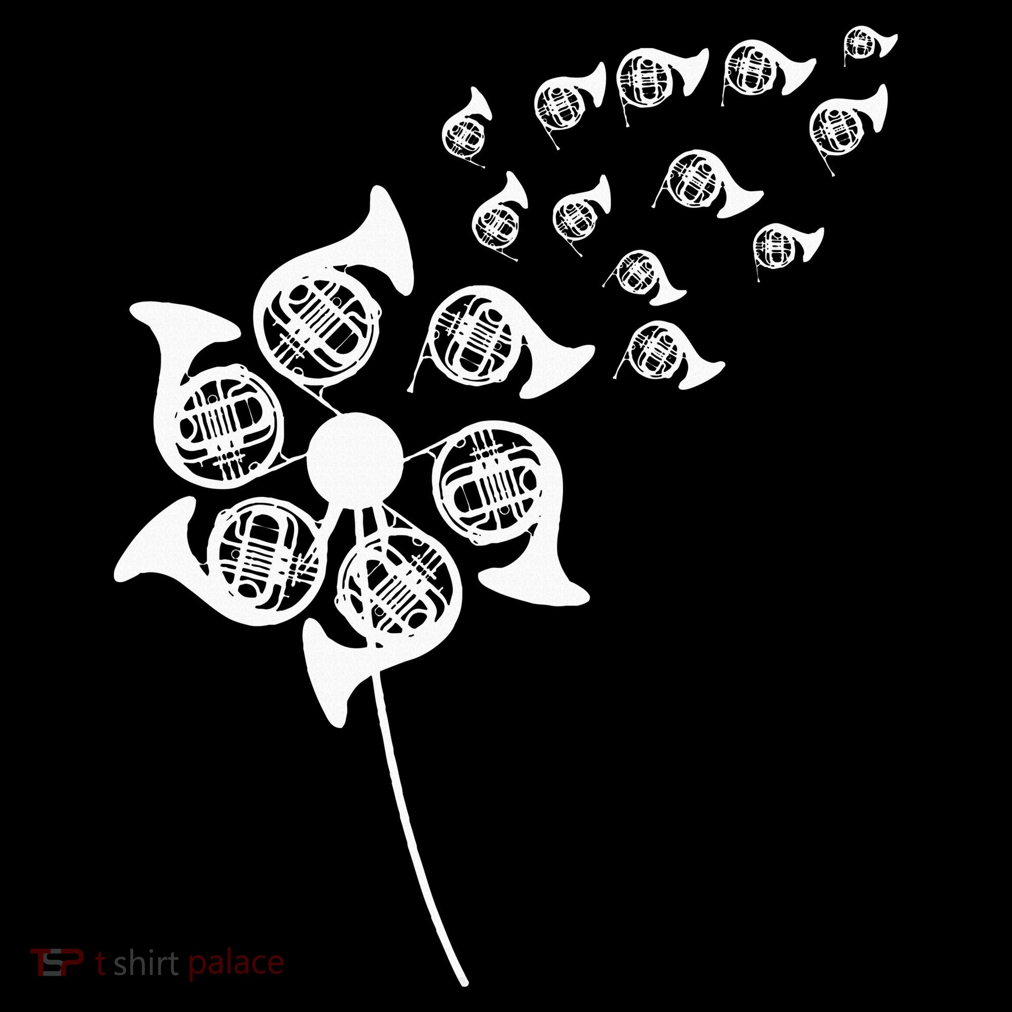 Dandelion French Horn Women's T-Shirt
