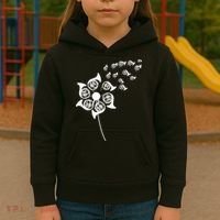 Dandelion French Horn Kids Hoodie thumb 3