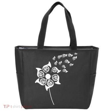Dandelion French Horn Tote Bag