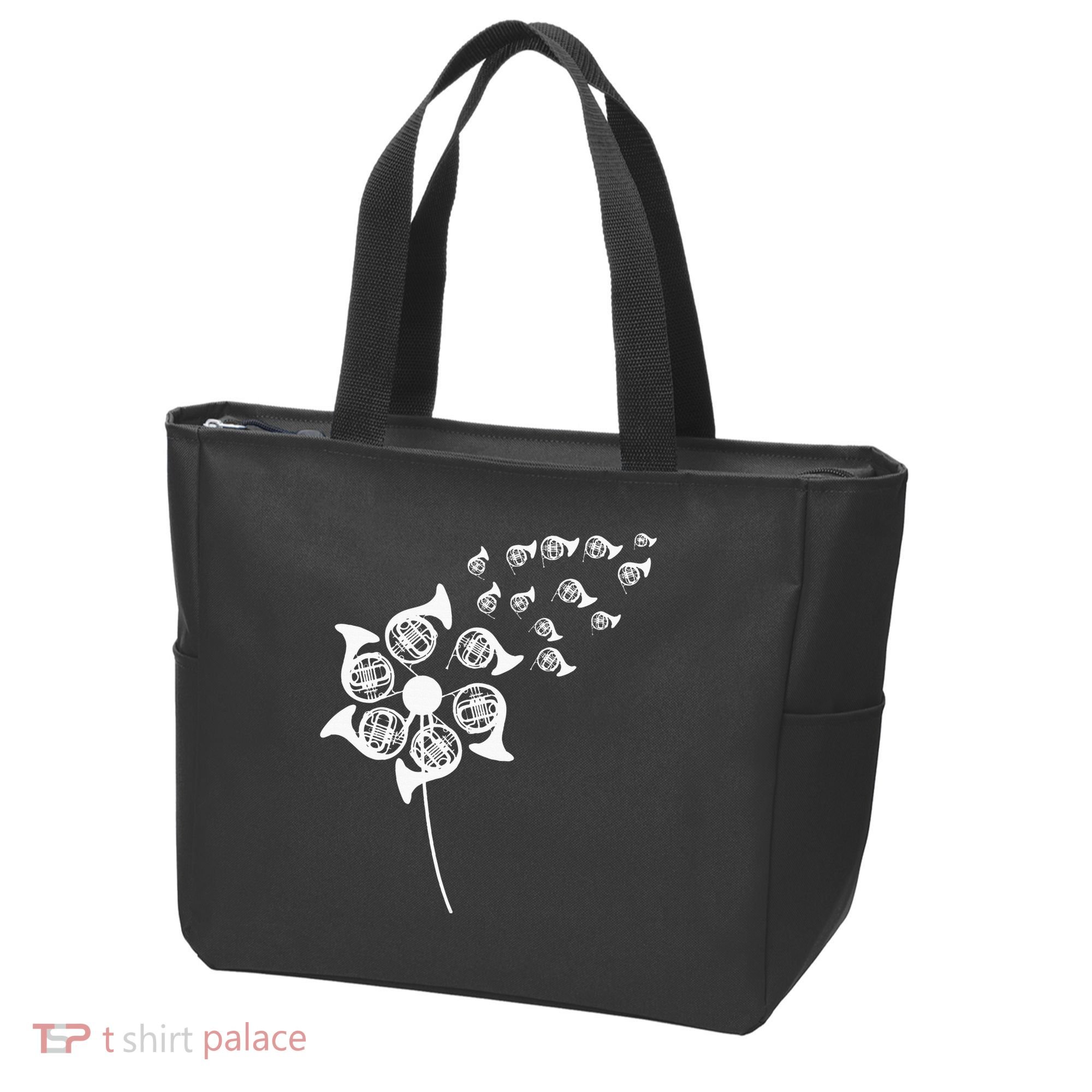 Dandelion French Horn Tote Bag