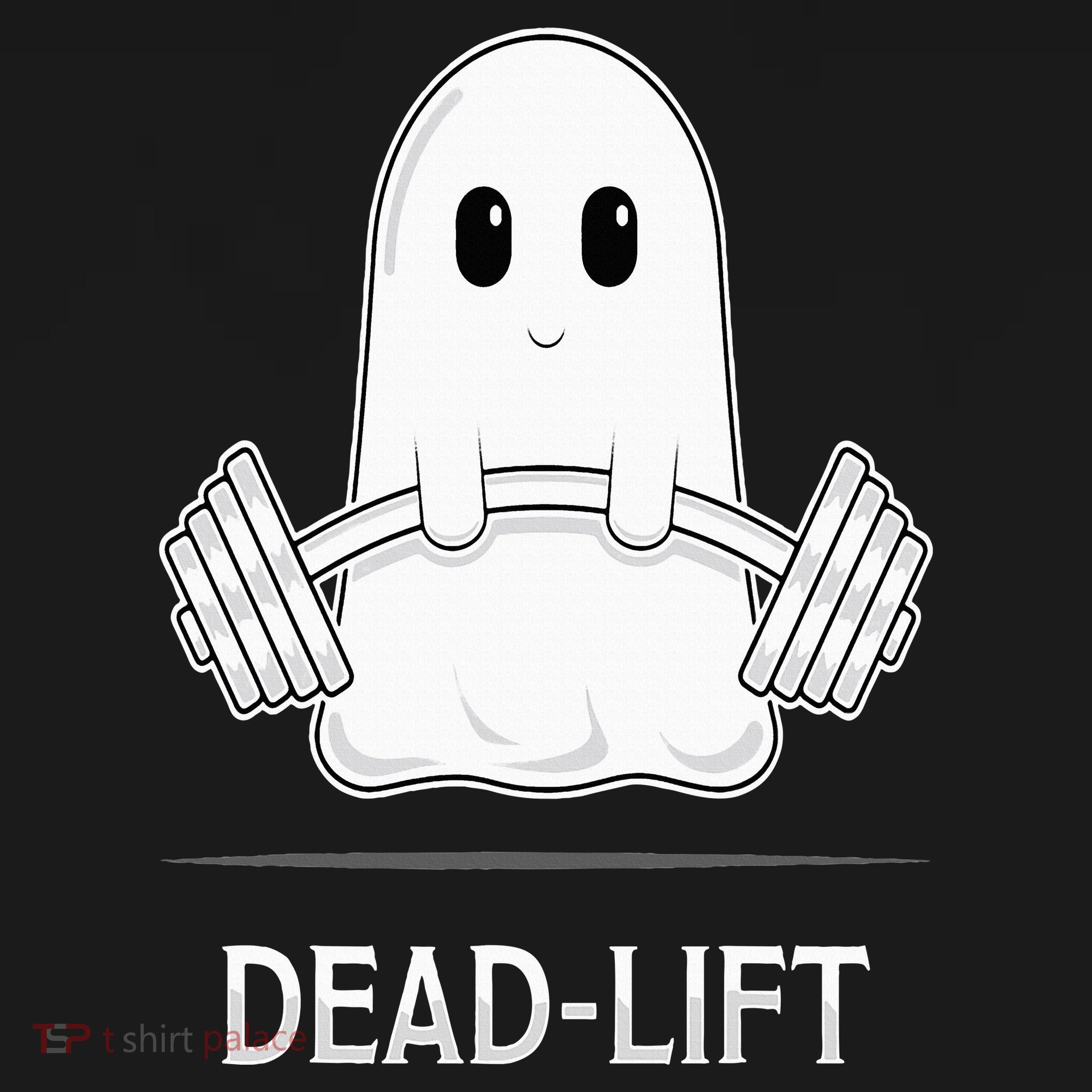 DEADLIFT Funny Halloween Ghost Weight Lifting Workout Pajama Set