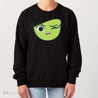 Disgust Face Halloween Costume Women's Sweatshirt