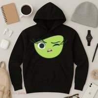 Disgust Face Halloween Costume Hoodie thumb 3