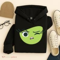 Disgust Face Halloween Costume Hoodie thumb 4