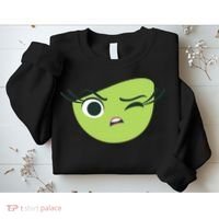 Disgust Face Halloween Costume Sweatshirt thumb 2
