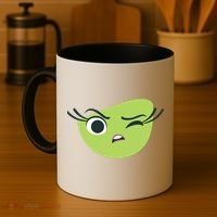 Disgust Face Halloween Costume Coffee Mug thumb 4