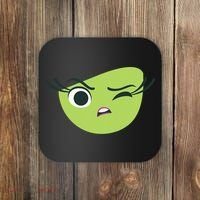 Disgust Face Halloween Costume Coaster thumb 0
