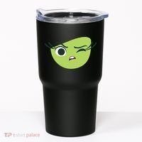 Disgust Face Halloween Costume Tumbler thumb 0