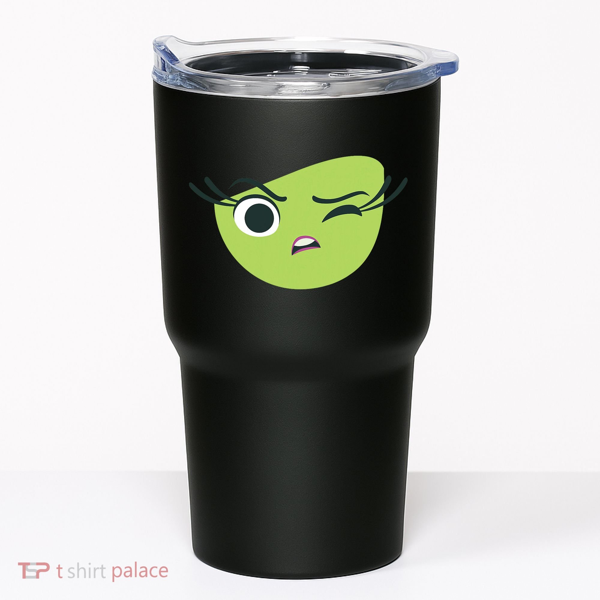 Disgust Face Halloween Costume Tumbler