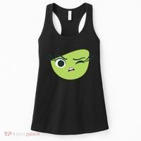 Disgust Face Halloween Costume Women's Tank Top thumb 0