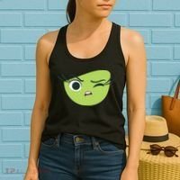 Disgust Face Halloween Costume Women's Tank Top thumb 2