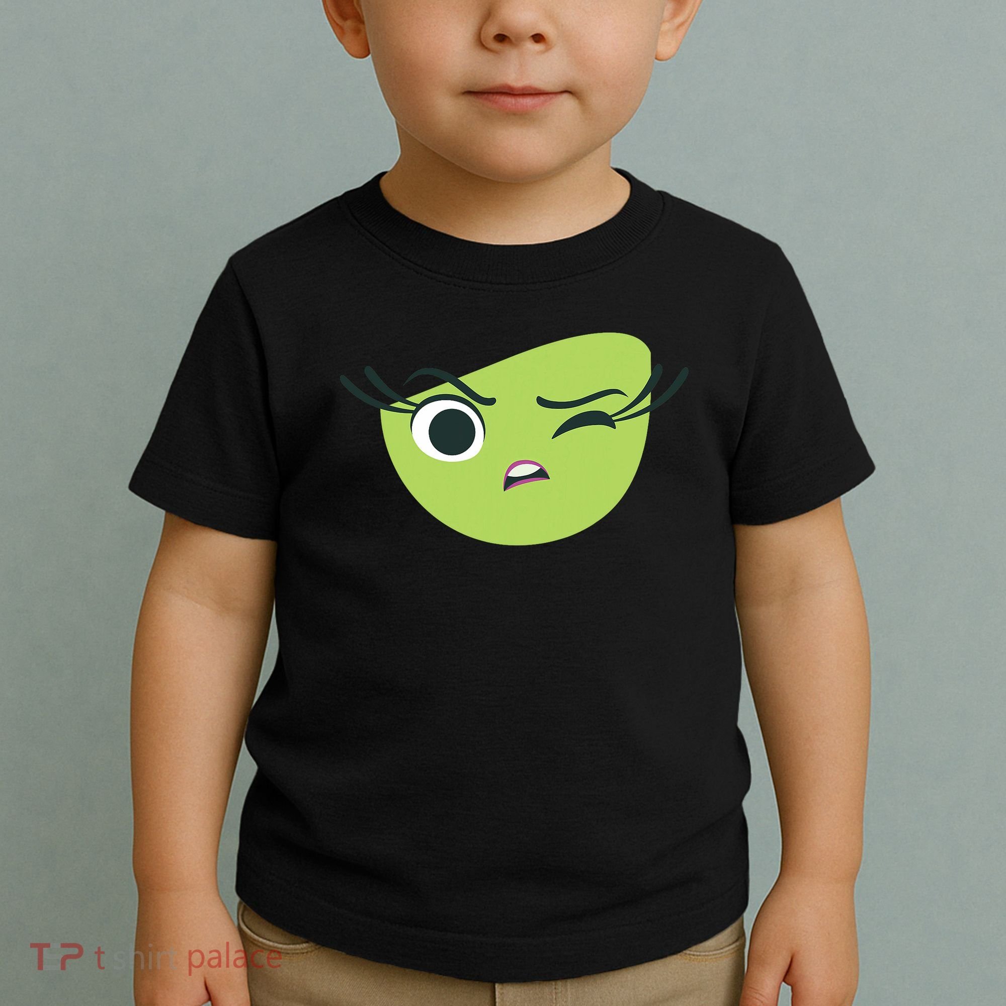 Disgust Face Halloween Costume Toddler T-Shirt