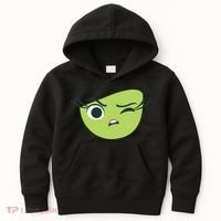 Disgust Face Halloween Costume Kids Hoodie thumb 0