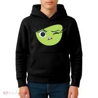 Disgust Face Halloween Costume Kids Hoodie thumb 4