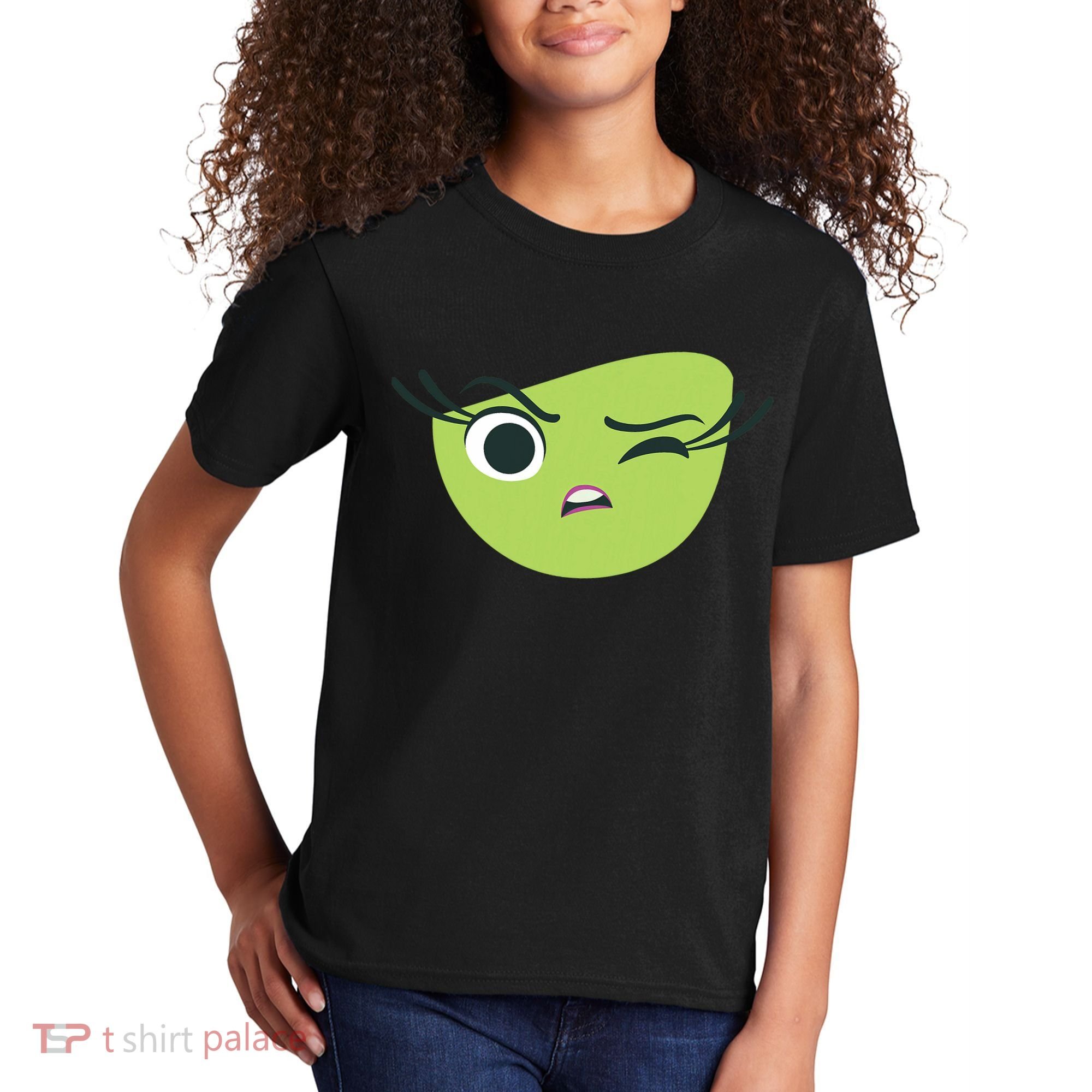 Disgust Face Halloween Costume Kids T-Shirt