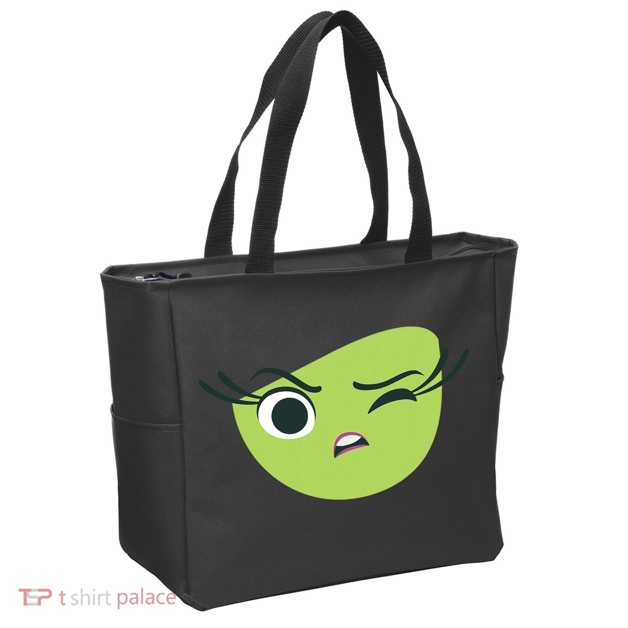 Disgust Face Halloween Costume Tote Bag