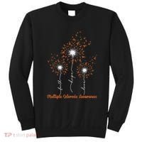 Dandelion Faith Hope Love Ms Multiple Sclerosis Awareness Sweatshirt thumb 0