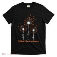 Dandelion Faith Hope Love Ms Multiple Sclerosis Awareness T-Shirt thumb 0