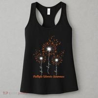 Dandelion Faith Hope Love Ms Multiple Sclerosis Awareness Women's Tank Top thumb 3