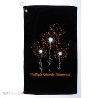 Dandelion Faith Hope Love Ms Multiple Sclerosis Awareness Golf Towel thumb 0