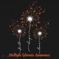 Dandelion Faith Hope Love Ms Multiple Sclerosis Awareness Toddler T-Shirt thumb 4