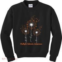 Dandelion Faith Hope Love Ms Multiple Sclerosis Awareness Kids Sweatshirt thumb 0